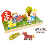 Legespiel 3D – Schatzinsel / Bauernhof - 542065 b 19