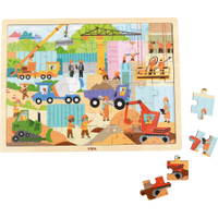 Holzpuzzle Baustelle, 48 Teile - 542091 b 21