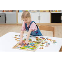 Holzpuzzle Baustelle, 48 Teile - 542091 f 26