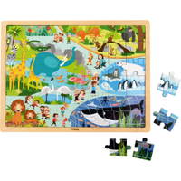 Holzpuzzle Zoo, 48 Teile - 542092 b 21