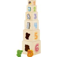Stapelwürfel mit Tierfiguren - 542095 b 21