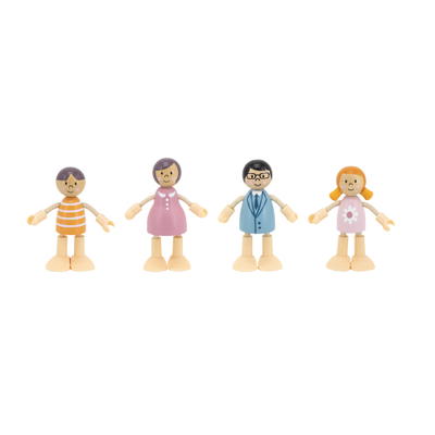 Holzpuppen-Familie, Set