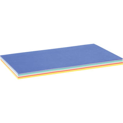 Zeichenkarton A3, 100 Bogen, 10 Farben