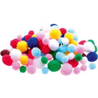 Pompons, 8 Farben - 546023 a 13