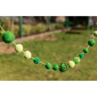 Schillernde Pompons, 5 Farben - 546028 i 25