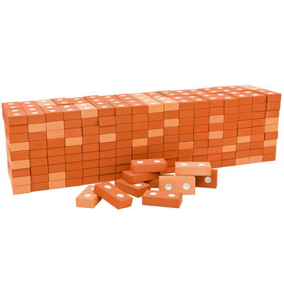 Schaumstoffblöcke, Ziegel-Set