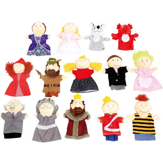 555003_a_14 Handpuppen-Set - 555003 a 14