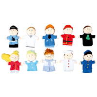 Handpuppen Berufe – 10er-Set - 555018 a 15