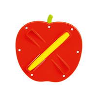 Magnet-Zeichentafel, Apfelform - 561012 b 24
