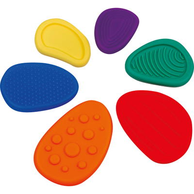 Sensorische Taststeine, 6er-Set