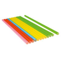 Papierstrohhalme für Bastelarbeiten – pastell, 12 Stück - 654055 a 26