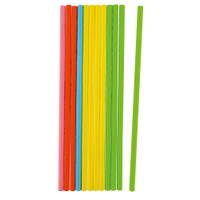 Papierstrohhalme für Bastelarbeiten – pastell, 12 Stück - 654055 b 26