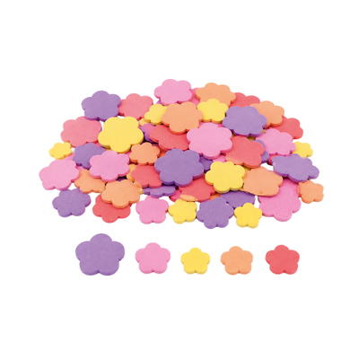 Moosgummi-Stanzteile – Blumen