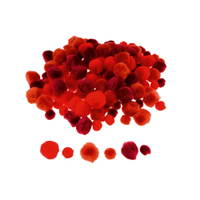 Pompons, 150 Stück, div. Farben – Bild 5