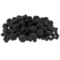 Pompons, 200 Stück, div. Farben - 654128‑8 a 25