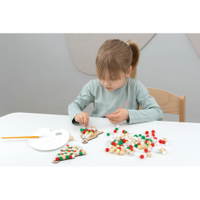 Pompons, 1000 Stück, Farbenmix - 654129 k 26