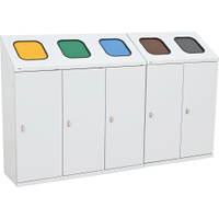 Mülltrenner aus Metall, 5 Kammern - 803095 a 22