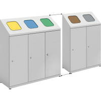 Mülltrenner aus Metall, 5 Kammern - 803095 b 20
