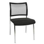 Topstar Besucherstuhl „Visit 10“, Vierfuß, Netzrücken, 2er-Set - 82882V0001 a