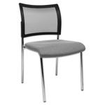 Topstar Besucherstuhl „Visit 10“, Vierfuß, Netzrücken, 2er-Set - 82882V0002 a