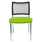 Topstar Besucherstuhl „Visit 10“, Vierfuß, Netzrücken, 2er-Set - 82882V0004 j
