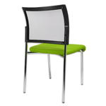 Topstar Besucherstuhl „Visit 10“, Vierfuß, Netzrücken, 2er-Set - 82882V0004 k