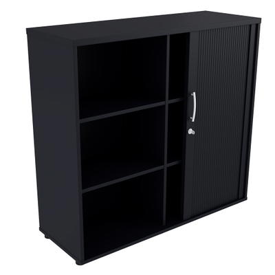 Basic Jalousieschrank H 113, anthrazit