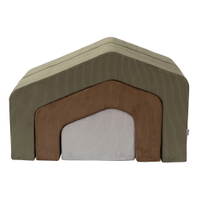 Haus-Softbausteine aus Cord, 3-teilig – Bild 5