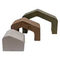 Haus-Softbausteine aus Cord, 3-teilig - Betzold Haus Softbausteine aus Cord 3 teilig 780052 d ZN