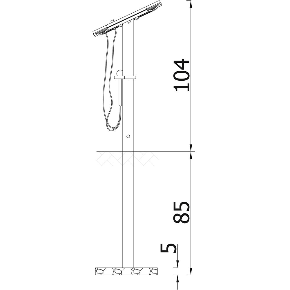 Mini-Musik Xylophon - 3813 Side view