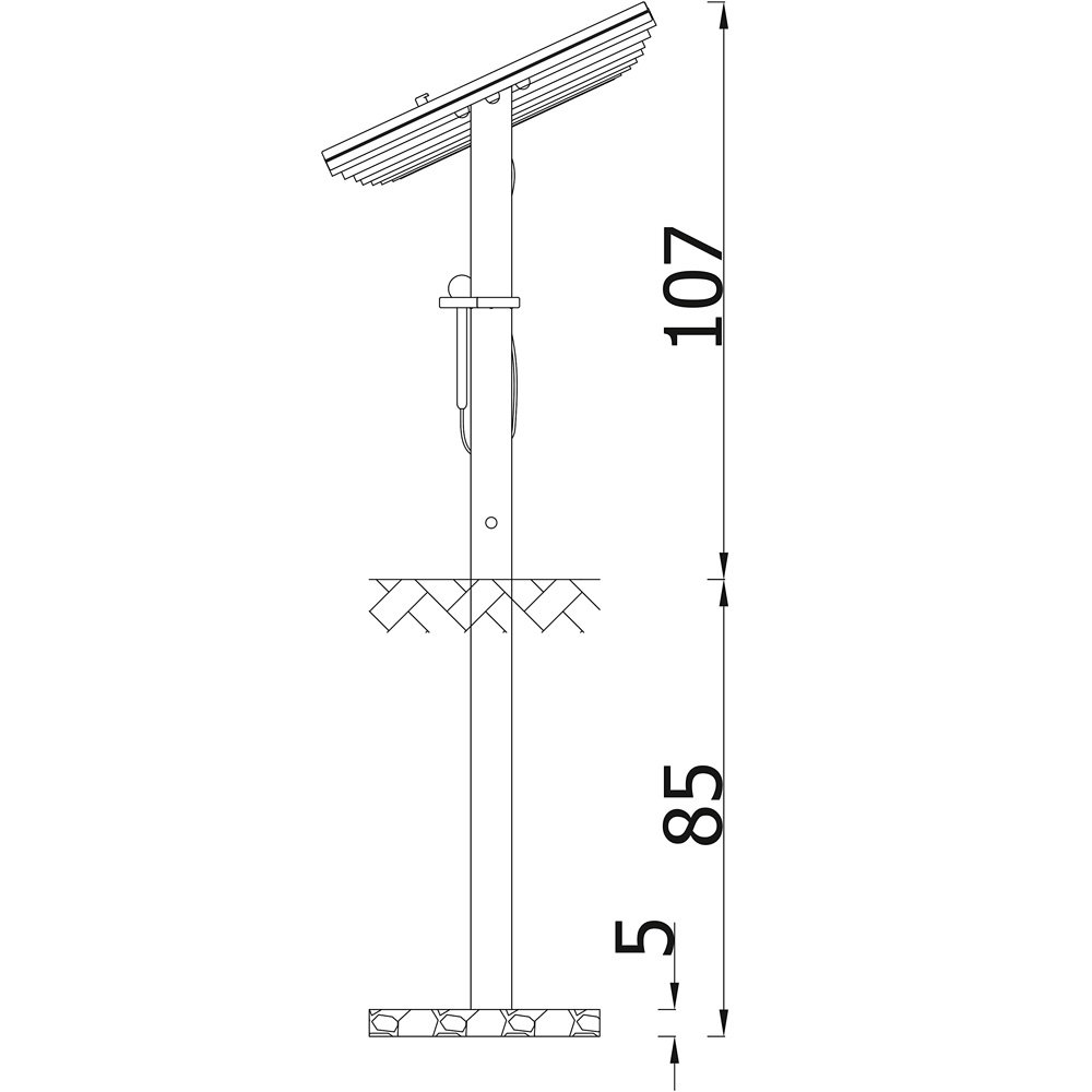 Mini-Musik Marimba - 3814 Side view