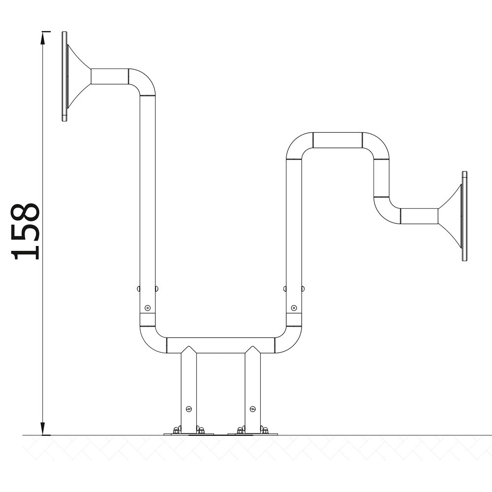 Musik Resonanzröhren Echo 1 - 3818 SV
