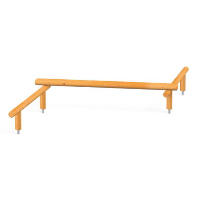 Balancierbalken Zick-Zack