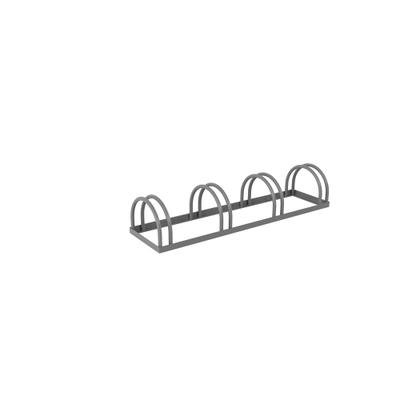 Fahrradständer 4er, Standard, grau