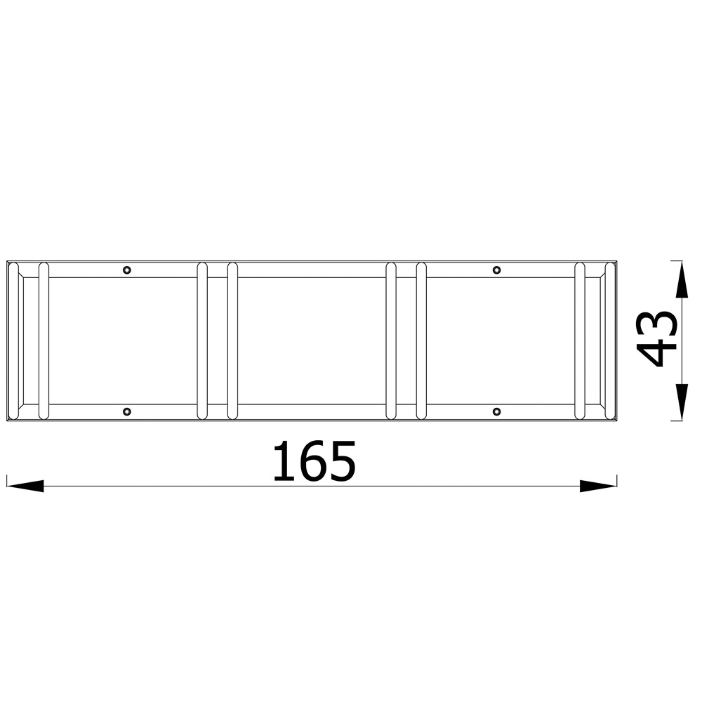 Fahrradständer 4er, Standard, grau - NV5402Z A y 26