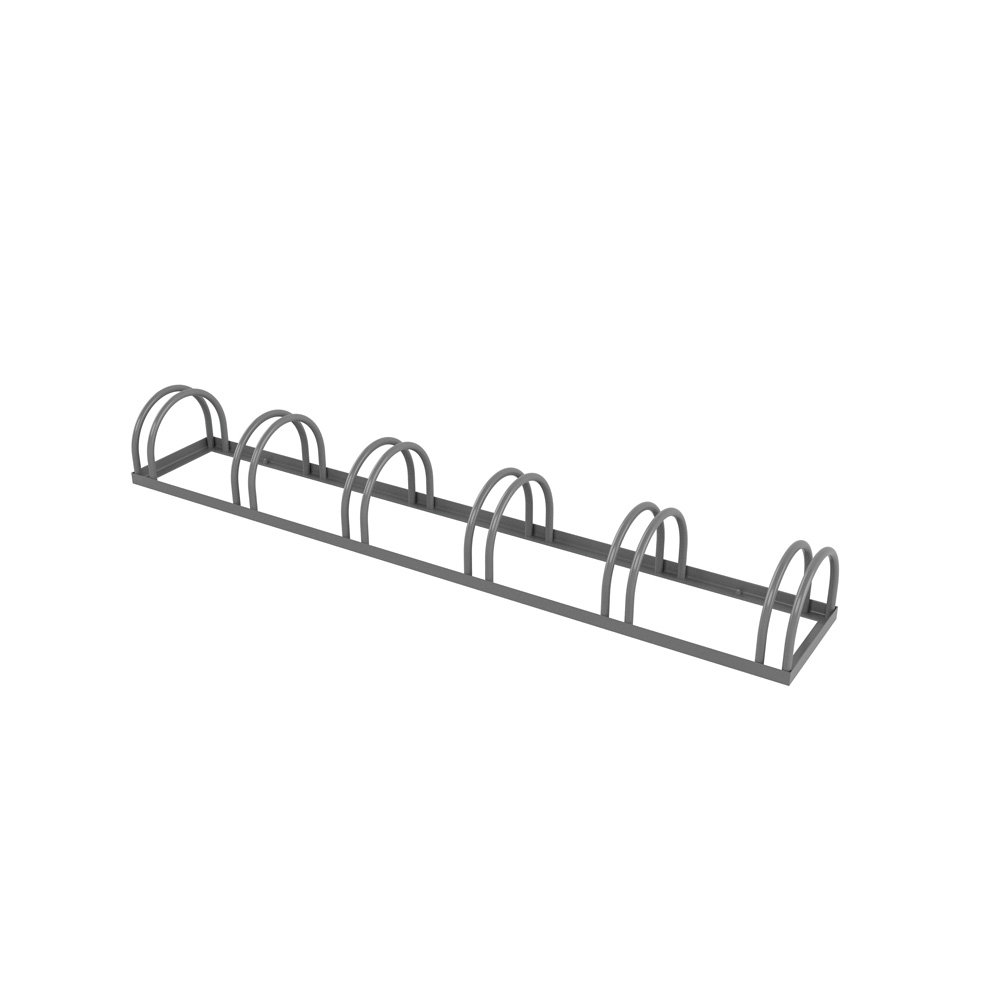 Fahrradständer 6er, Standard, grau - NV5403Z A b 26