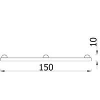 Umrandung-Modul, Holz - 5501 Top view