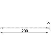 Zaun-Modul, Metall, grün - 5506 Top view