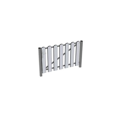 Zaunpforte, HDPE, grau