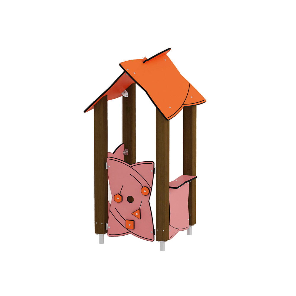 Kleinkind-Spielanlage mit Kaufladen und Spielwand – Urbi H Set 1 - NV60001EPZ A f 25