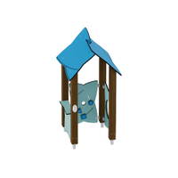 Kleinkind-Spielanlage mit Kaufladen und Spielwand - Urbi H Set 1 – Bild 18