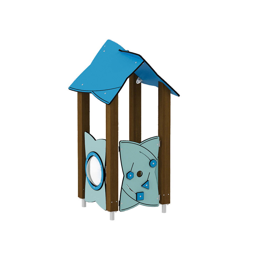 Kleinkind-Spielanlage mit Kaufladen und Spielwand – Urbi H Set 1 - NV60001EPZ B e 25