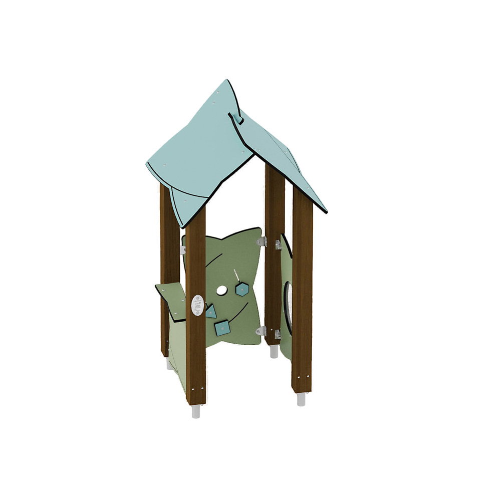 Kleinkind-Spielanlage mit Kaufladen und Spielwand – Urbi H Set 1 - NV60001EPZ C a 25