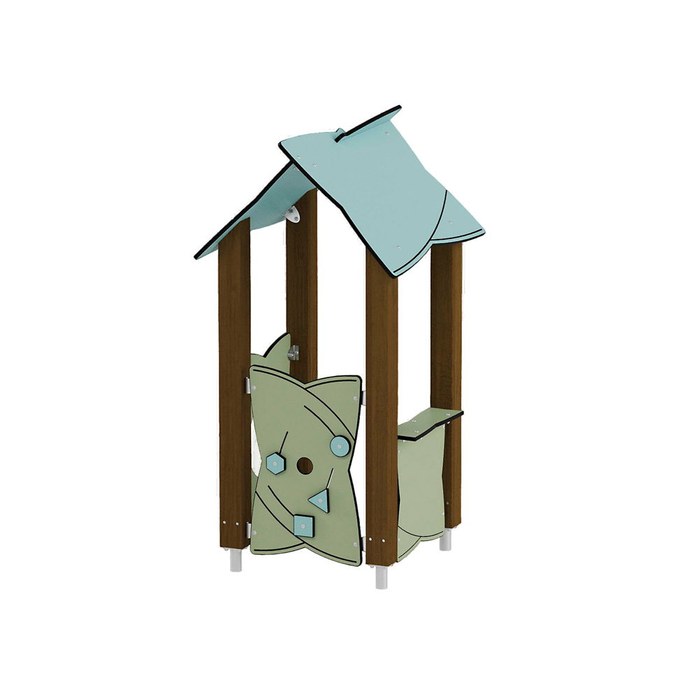 Kleinkind-Spielanlage mit Kaufladen und Spielwand – Urbi H Set 1 - NV60001EPZ C f 25