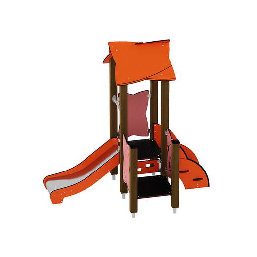NV60002EPZ-A_a_25 Kleinkind-Spielturm mit Rutsche und Spielwand – Urbi H Set 2 - NV60002EPZ A a 25