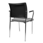 Topstar Besucherstuhl „Visit 10″, Vierfuß, Armlehnen, 2er-Set - Topstar Besucherstuhl Visit 10 Vierfuss Armlehnen 2er Set 780225V0003 P04 ZN