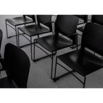 Topstar Besucherstuhl „Visit Lite“ mit Armlehnen, Kunststoffsitz, 4er-Set - Topstar Besucherstuhl Visit Lite mit Armlehnen Kunststoffsitz 4er Set 778696 d ZN