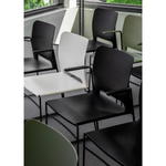 Topstar Besucherstuhl „Visit Lite“ mit Armlehnen, Kunststoffsitz, 4er-Set - Topstar Besucherstuhl Visit Lite mit Armlehnen Kunststoffsitz 4er Set 778696 e ZN