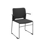 Topstar Besucherstuhl „Visit Lite“ mit Armlehnen, Polstersitz, 4er-Set - Topstar Besucherstuhl Visit Lite mit Armlehnen Polstersitz 4er Set 778701V0001 a ZN