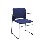 Topstar Besucherstuhl „Visit Lite“ mit Armlehnen, Polstersitz, 4er-Set - Topstar Besucherstuhl Visit Lite mit Armlehnen Polstersitz 4er Set 778701V0003 a ZN